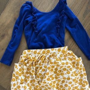 Remie Girl Skirt and Leo Set